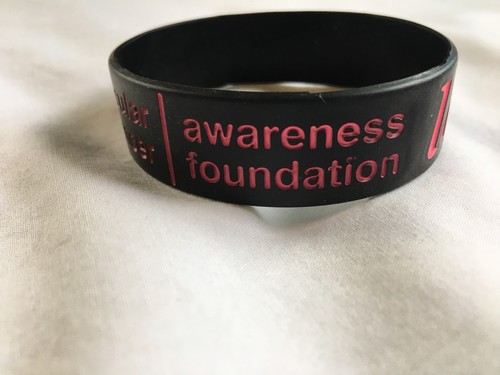 Silicone Rubber Bracelet Testicular Cancer Awareness Foundation Warped Tour ‘14