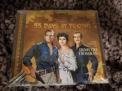 55 Days At Peking Original Soundtrack Score CD Dimitri Tiomkin La-La Land Record