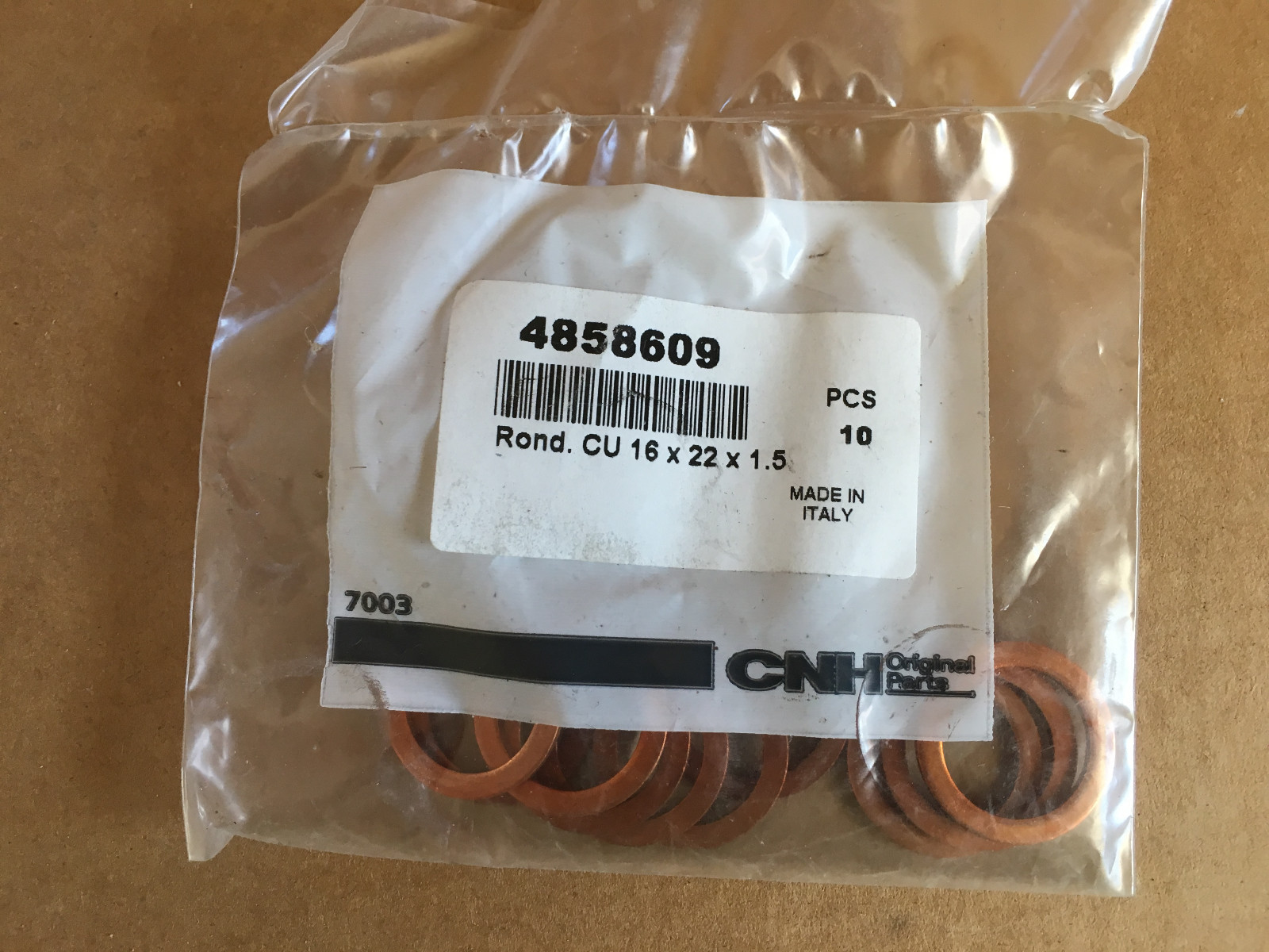 CNH-New Holland 4858609 Gasket ~ Lot of 10 As Pictured | eBay