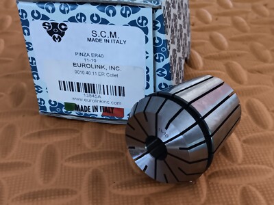 NEW 11mm - 10mm ER40 Collet 9010.40.11 CNC Tooling Chuck Tool Holder .394 - .433