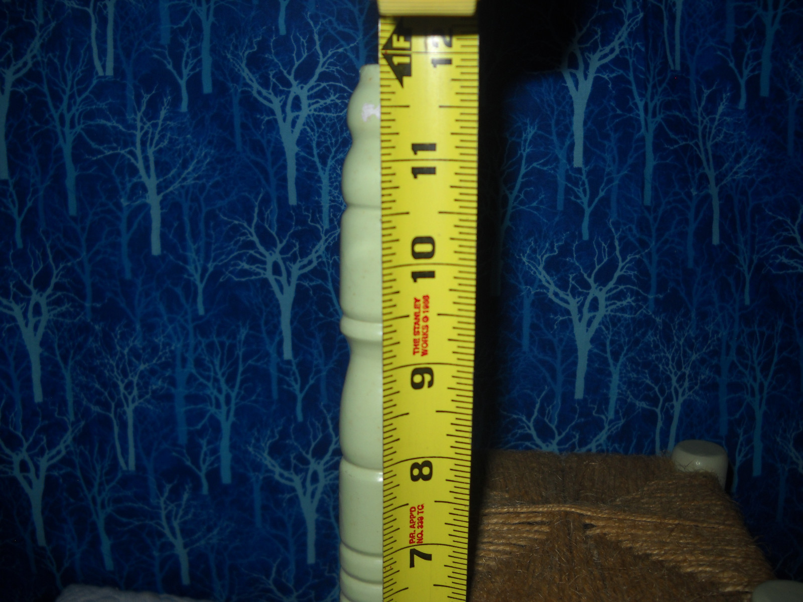 Large Dollhouse Miniature Doll Chair Vtg Chair With Hemp Seat, Excellent