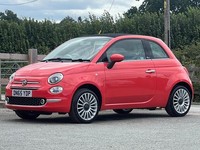 2015 Fiat 500 1.2 Lounge 2dr Convertible, Low Miles Fabulous HPi Clear CONVERTIB