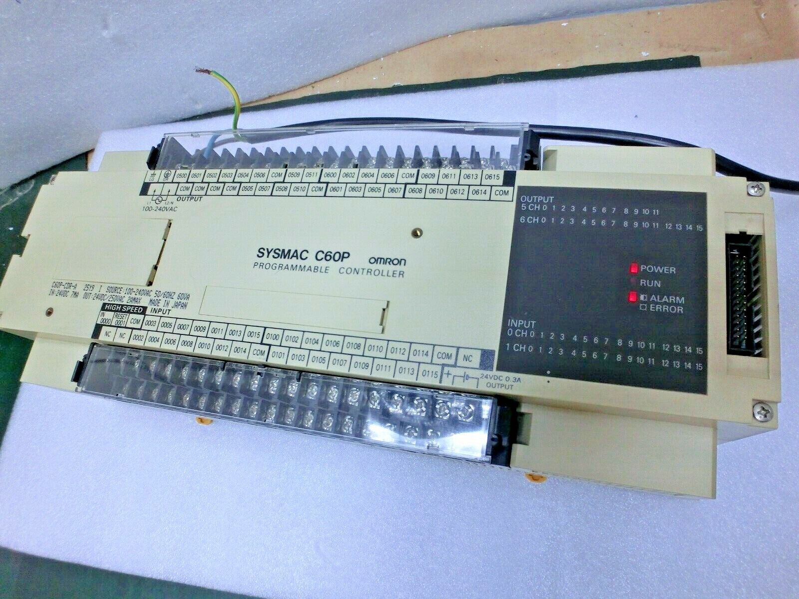 Omron SysMac C60P-CDR-A Programmable Controller,Unused Omron SysMac C60P-CDR-A Programmable Controller,Unused