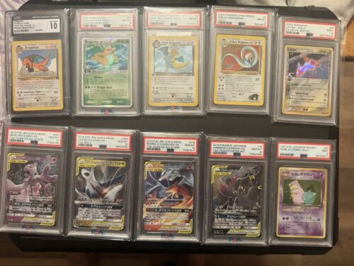 PSA 10 Gem Mint Mewtwo & Mew GX 052/173 Tag Team GX All PSA 10 Gem Mint Mewtwo & Mew GX 052/173 Tag Team GX All