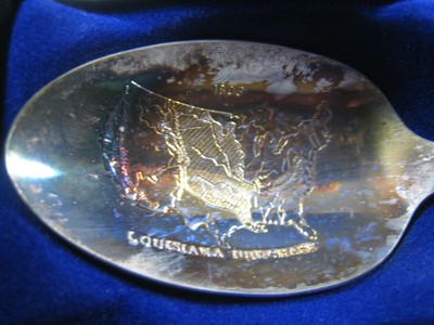 PRESIDENTIAL SPOONS - ROGERS SILVERPLATE - SET OF 3   (cn)