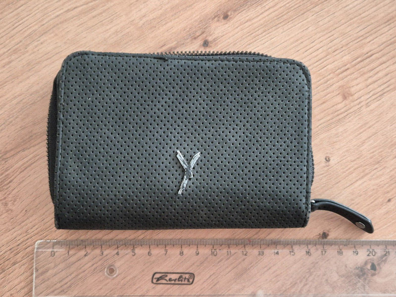 Suri Frey Portmonee, Leichte Abnutzungsspuren, Anthrazit