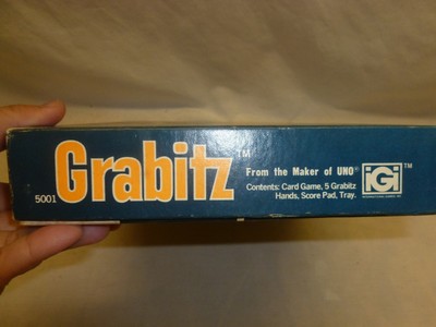 Vtg Retro 70s 1979 Hand Slap Action Family Card Game Grabitz  Makers Of Uno