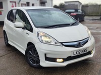 Honda Fit/JAZZ 1.5 WHITE PET/HYBRID MANUAL RS SPORT 2012(12) ULEZ FREE,LEATHER