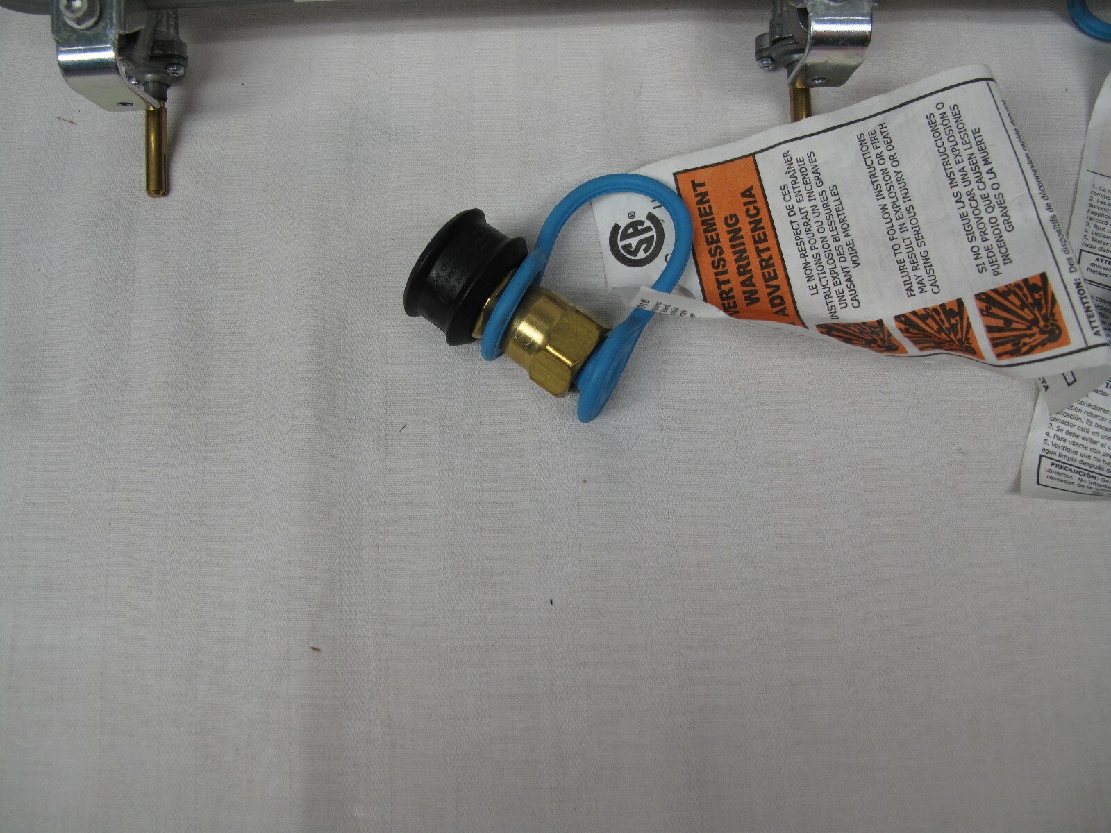 Weber Spirit E310 NG Gas Manifold, Manifold Hose, Bulkhead, NG Hose, Connectors