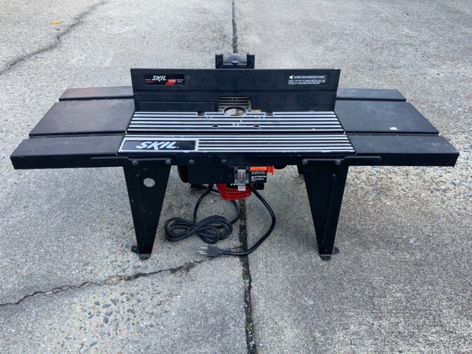 Skil Router 1810 And Skill RAS450 Router Table Combo