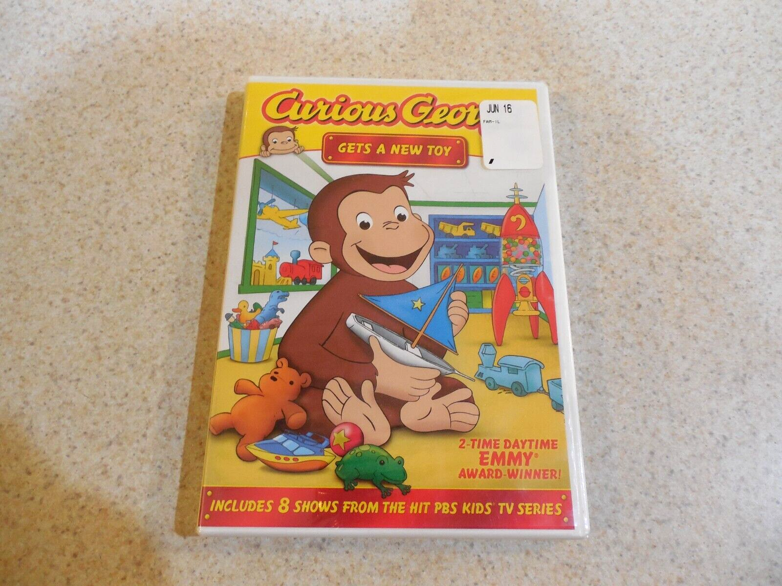 Curious George: Gets a New Toy - DVD By Frank Welker Jeff