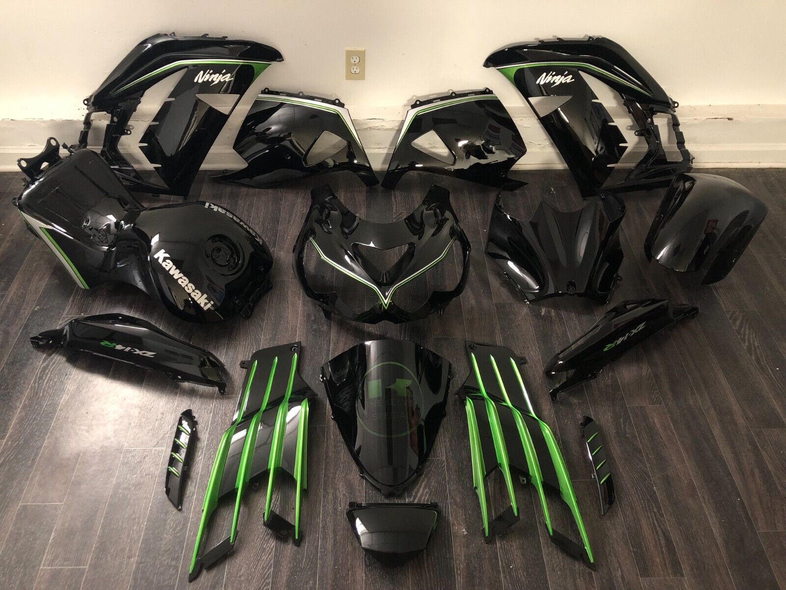 Ninja Kawasaki zx14 zx 14 zx14r fairing fairings gen 2 plastics OEM custom Ninja Kawasaki zx14 zx 14 zx14r fairing fairings gen 2 plastics OEM custom