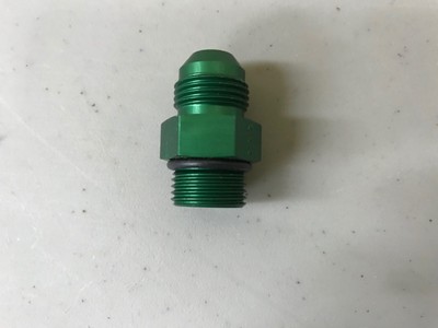 8 F5OX-D,PARKER ALUMINUM 37 DEGREE FITTING,-8 SAE TO -8 JIC  -NEW-