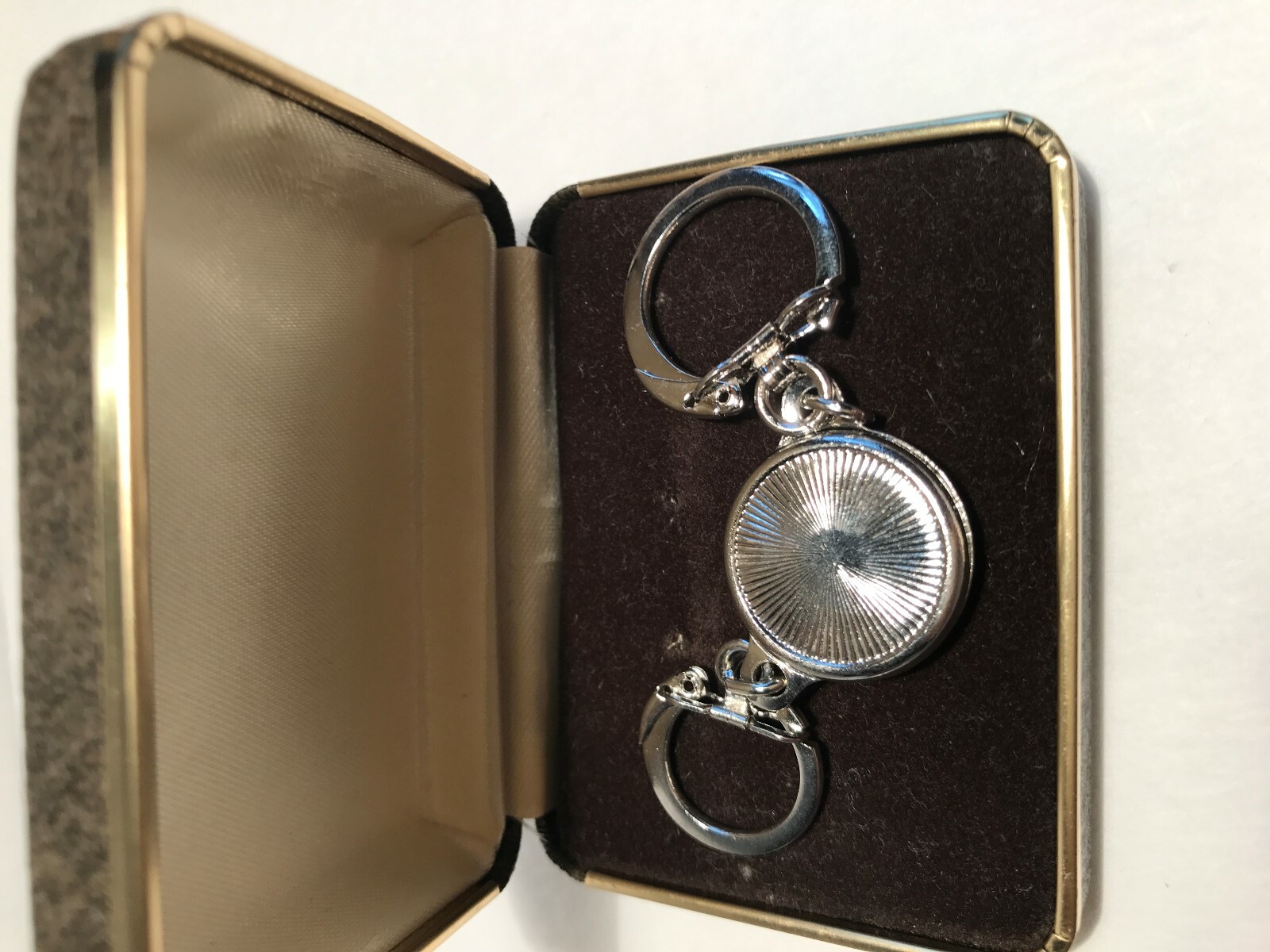 Young Marines Taunton Dual Ring Keychain, Stainless, Vintage