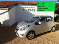 2011 Chevrolet Spark 1.2i LT 5dr. 36443 GENUINE MILES HATCHBACK Petrol Manual