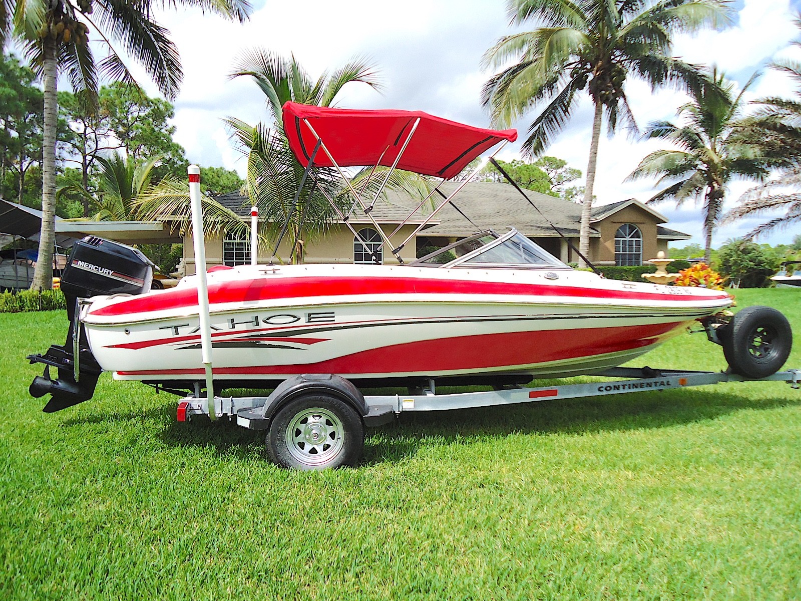 2005 Tracker Tahoe Q4SF w/ Mercury 90HP Low Low Reserve