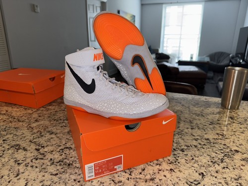 nike orange wrestling shoes