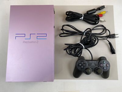 Sony Playstation 2 SCPH-50000SA Sakura Pink Game Console PS2