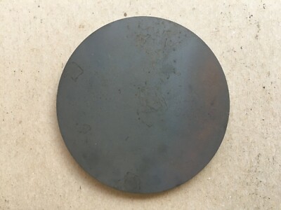 1/2" Steel Pizza Plate, 1/2" x 14" Diameter
