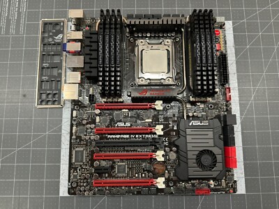 Asus Rampage IV Extreme X79 LGA2011 Motherboard + i7-3970X CPU + 64GB Corsair