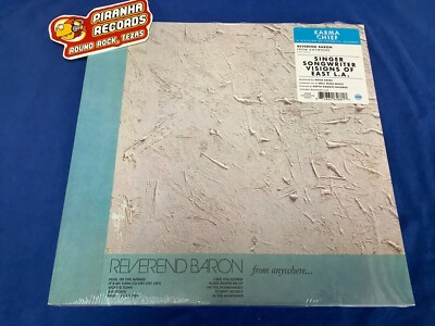 REVEREND BARON FROM ANYWHERE New Sealed Rock LP 2022 Piranha Records