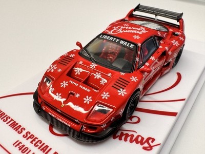 イノモデル 1/64 フェラーリ F40 LB チェイス CHRISTMAS Chase Ferrari F40 LBWK Christmas Limited edition Chrome