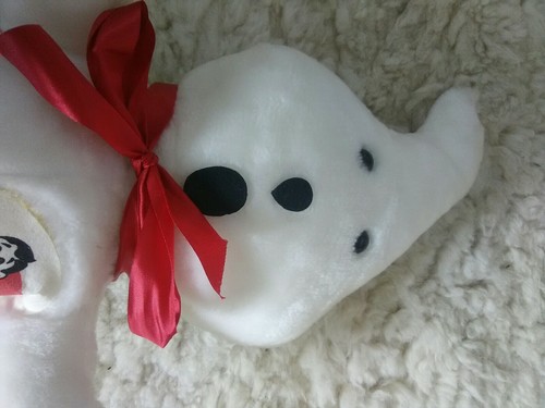 Vintage GHOSTBUSTERS RARE White Stuffed Plush Toy A-1 Novelty 1984 People Buster