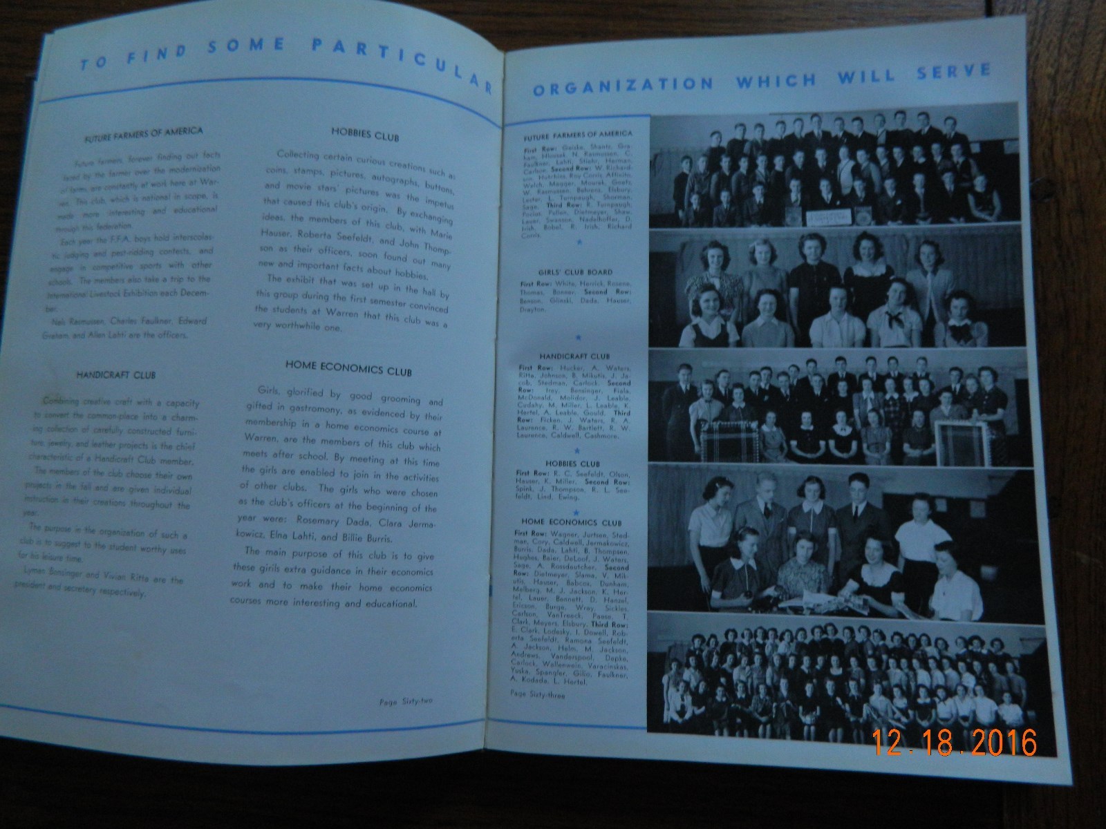 WARREN TOWNSHIP HIGH SCHOOL YEARBOOK GURNEE,IL THE ANGELUS 1940