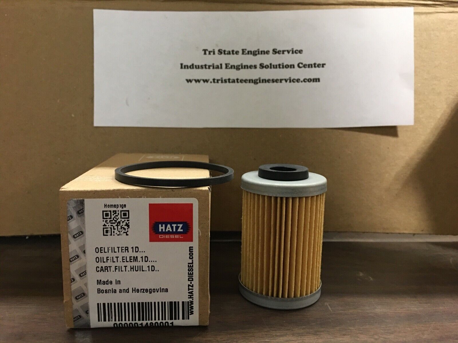 Genuine OEM Hatz Oil Filter 01480000 01480001 03795700 D Genuine OEM Hatz Oil Filter 01480000 01480001 03795700 D