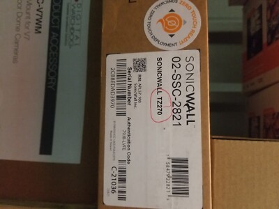 SonicWALL 02SSC2821 Firewall Network Security
