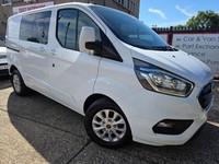 2020 Ford Transit Custom 2.0 300 EcoBlue Limited Crew Van Auto L1 H1 Euro 6 (s/s