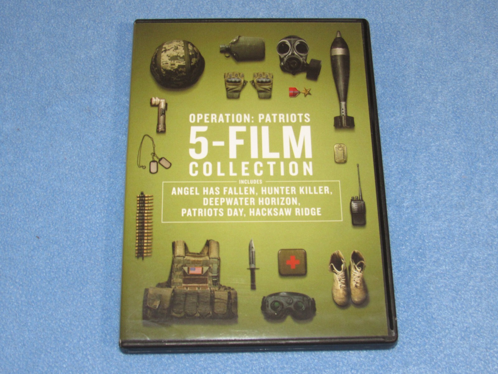 OPERATION: PATRIOTS: 5-FILM COLLECTION (DVD, 2022, 3-Disc