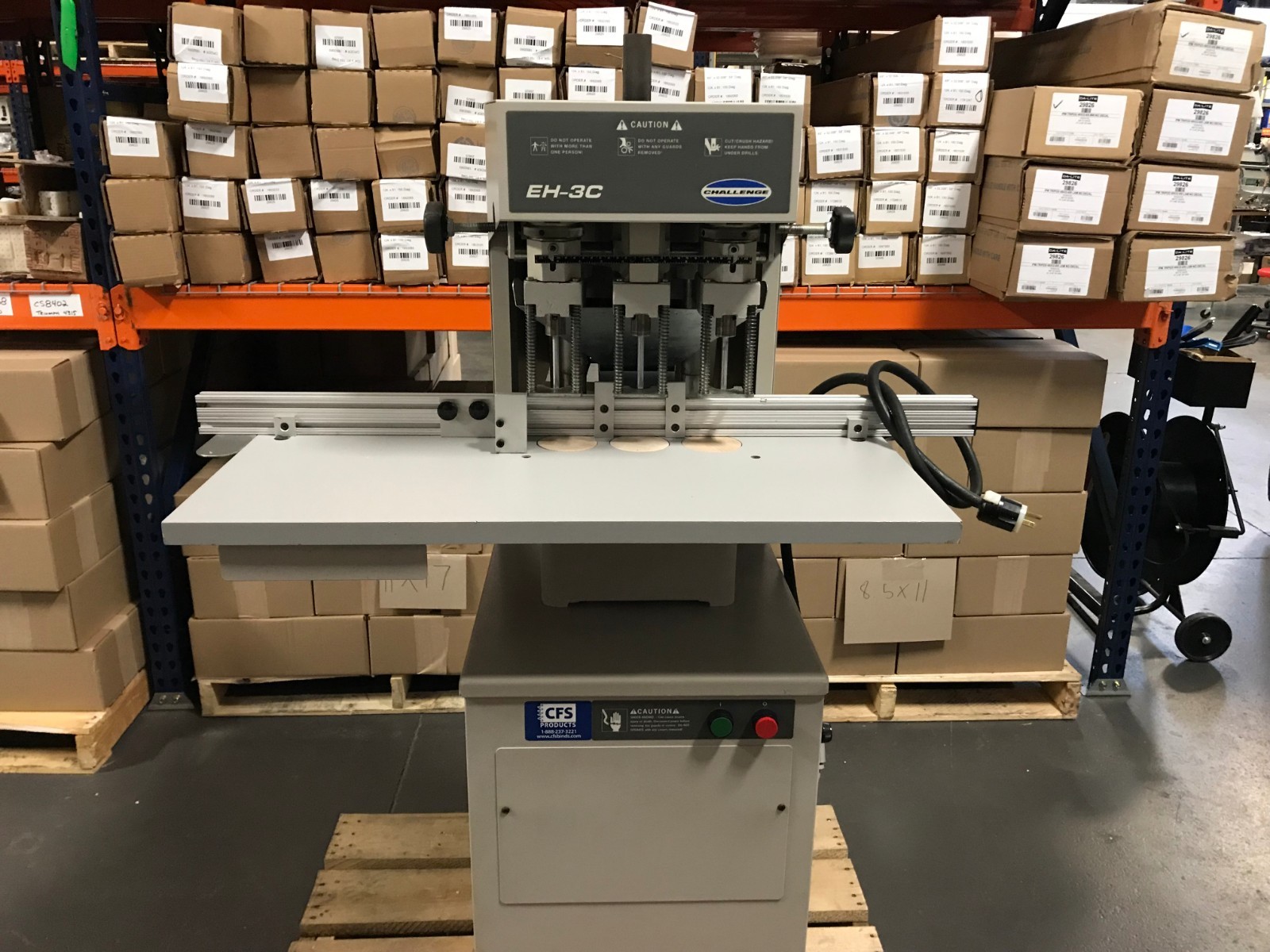 Challenge EH-3C Paper Drill - Professionally Serviced - 2003 Model