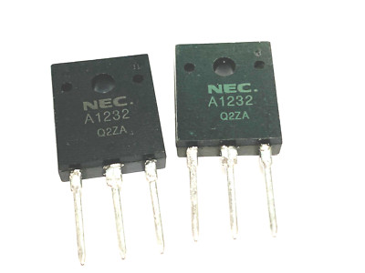 2 Pieces 2SA1232 NEC NEW ORIGINAL  POWER TRANSISTOR