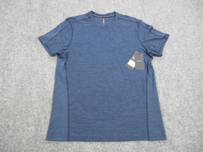 Ten Thousand Shirt Mens Large Blue Versatile Tee Athletic Running Stretch NEW