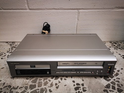 Hitachi DVD/VCR Combo - Silver - Unit Only (DV-PF2E) *FAULTY