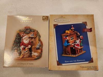 Hallmark Keepsake Kris And The Kringles Glimpse Of Santa Christmas