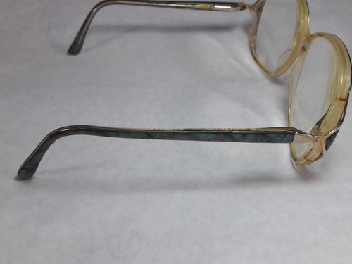 Vtg Silver Dollar Mary Jane Eyeglasses With Faux Mother of pearl frames  #130