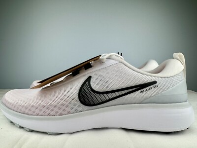 New! Nike Infinity Ace Next Nature White Golf Mens Size 11.5 Shoes DX0024-100