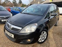 2012 Vauxhall Zafira 1.6i [115] Design 5dr MPV PETROL Manual