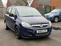 2013 Vauxhall Zafira 1.6 16V Exclusiv Euro 5 5dr MPV Petrol Manual