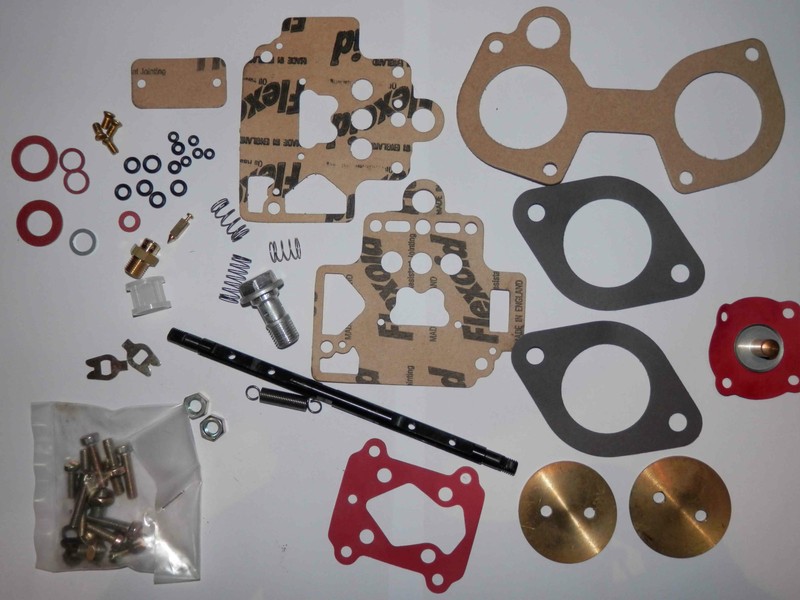DELLORTO 40 DHLA COMPLETE RESTAURATION  KIT WITH SUPPLEMENT