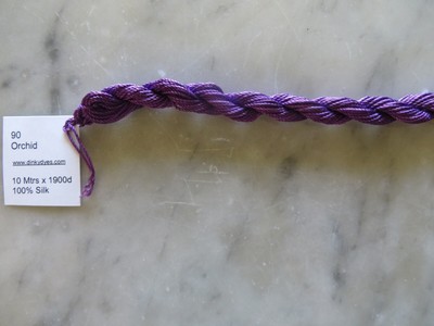 10% Off Dinky Dyes Hand-dyed Silk Perle size 1900d