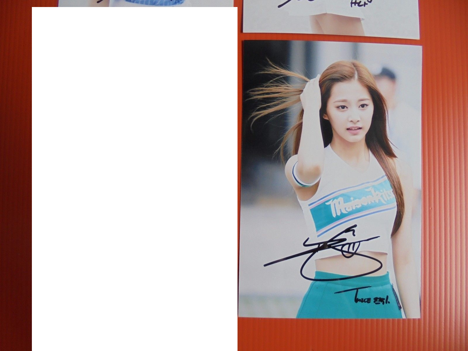 K-POP・アジア twice yes,iam tzuyu autograph Twice Tzuyu 4x6 Photo Korean autograph signed USA Seller