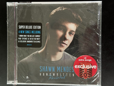 SHAWN MENDES Handwritten (Revisited) TARGET EXCLUSIVE DELUXE CD + 2 bonus tracks