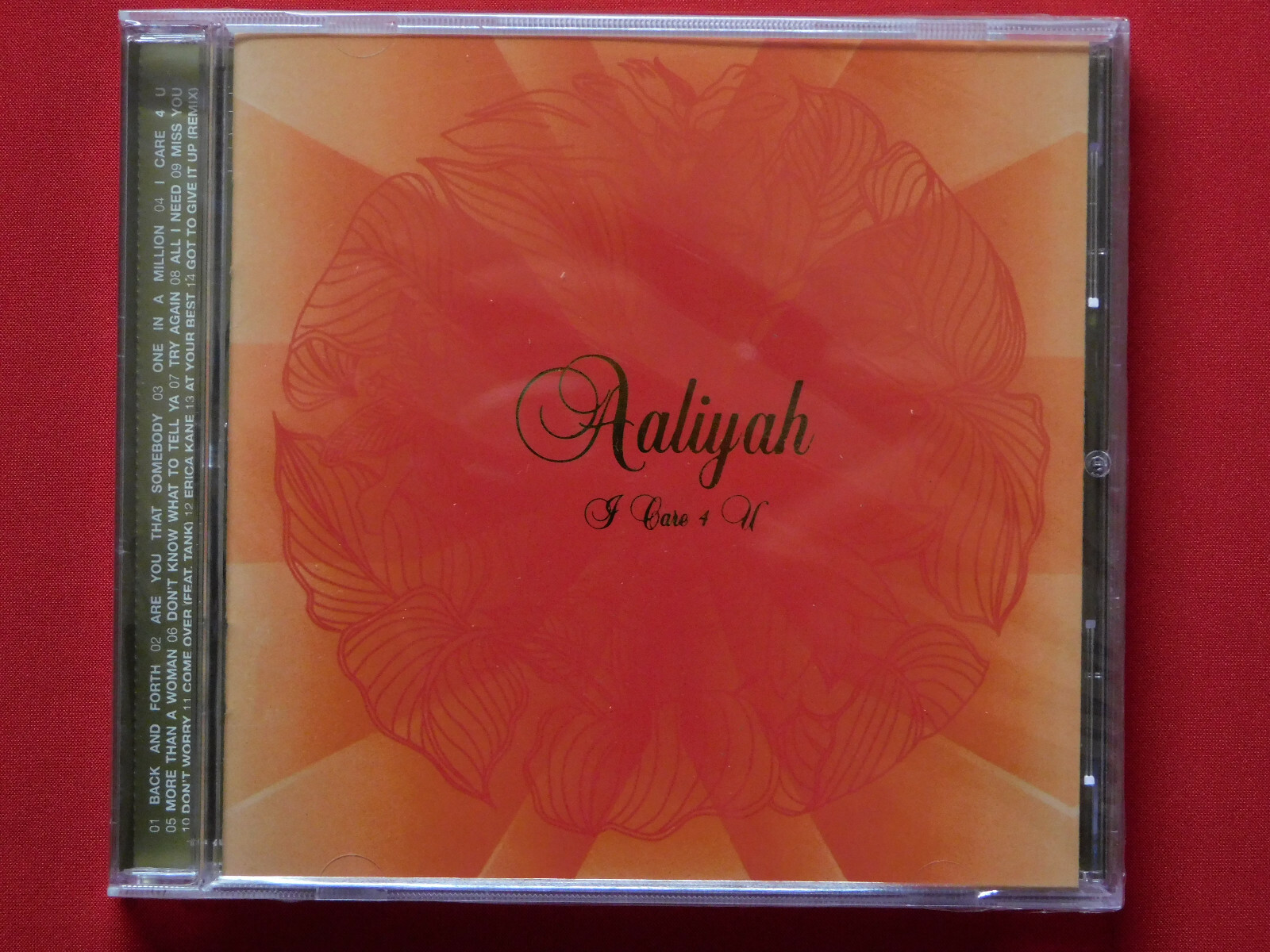 Aaliyah I Care 4 U CD One In A Million Try Again Come Over