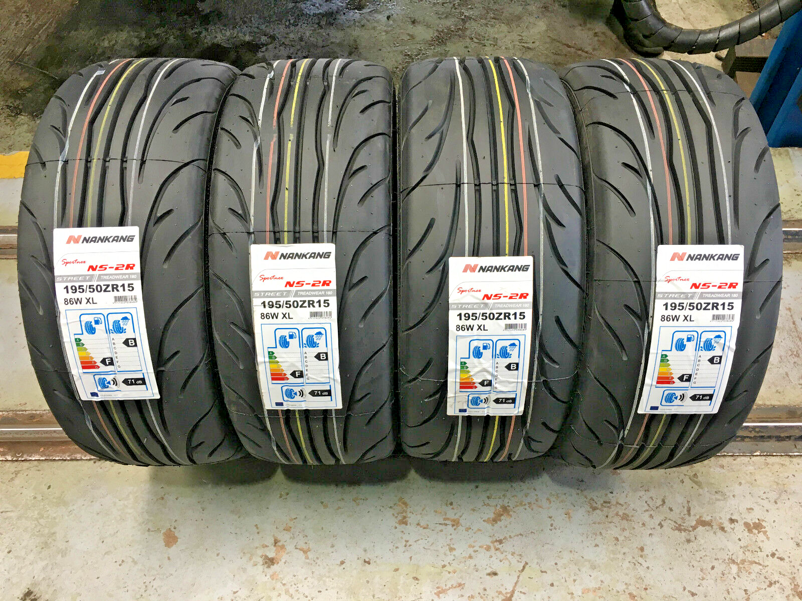○新品ナンカン NS-2R 195/50R15 (TREAD120) 2本セット