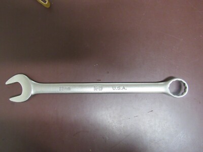 K-D Tools USA Long Metric (23 mm) Combo Wrench, Length: 12'', I#KD