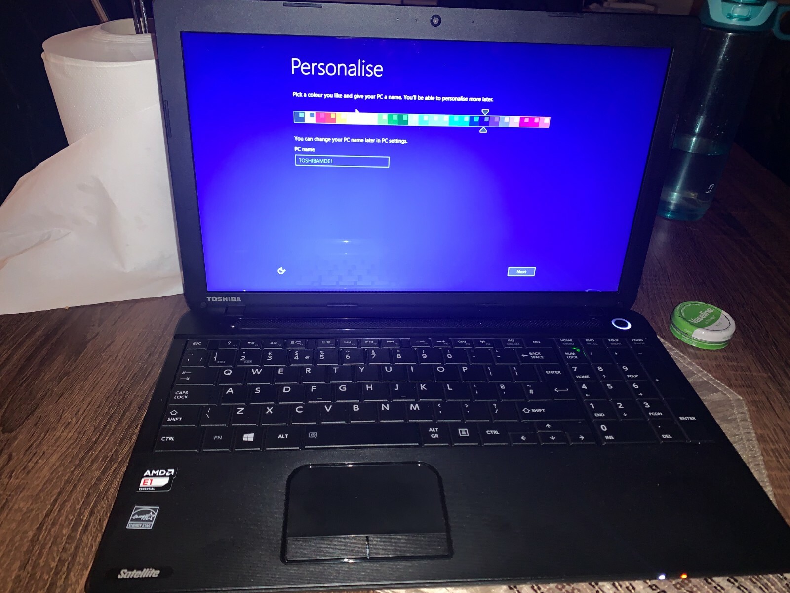 Toshiba Satellite C50D-A-133 15.6-inch Laptop (AMD E1-2100 1.0 GHz, 4 GB RAM, 50 Toshiba Satellite C50D-A-133 15.6-inch Laptop (AMD E1-2100 1.0 GHz, 4 GB RAM, 50