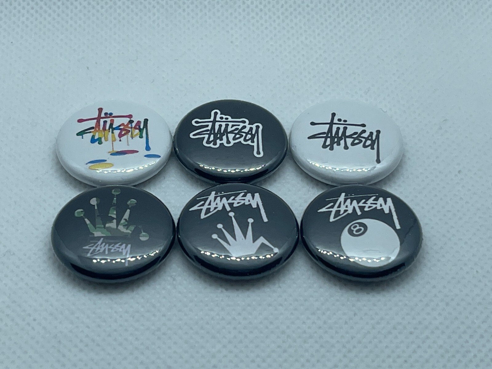 小物 stussy new wave PIN 楽天市場】ステューシー STUSSY トレイ New Wave Designs